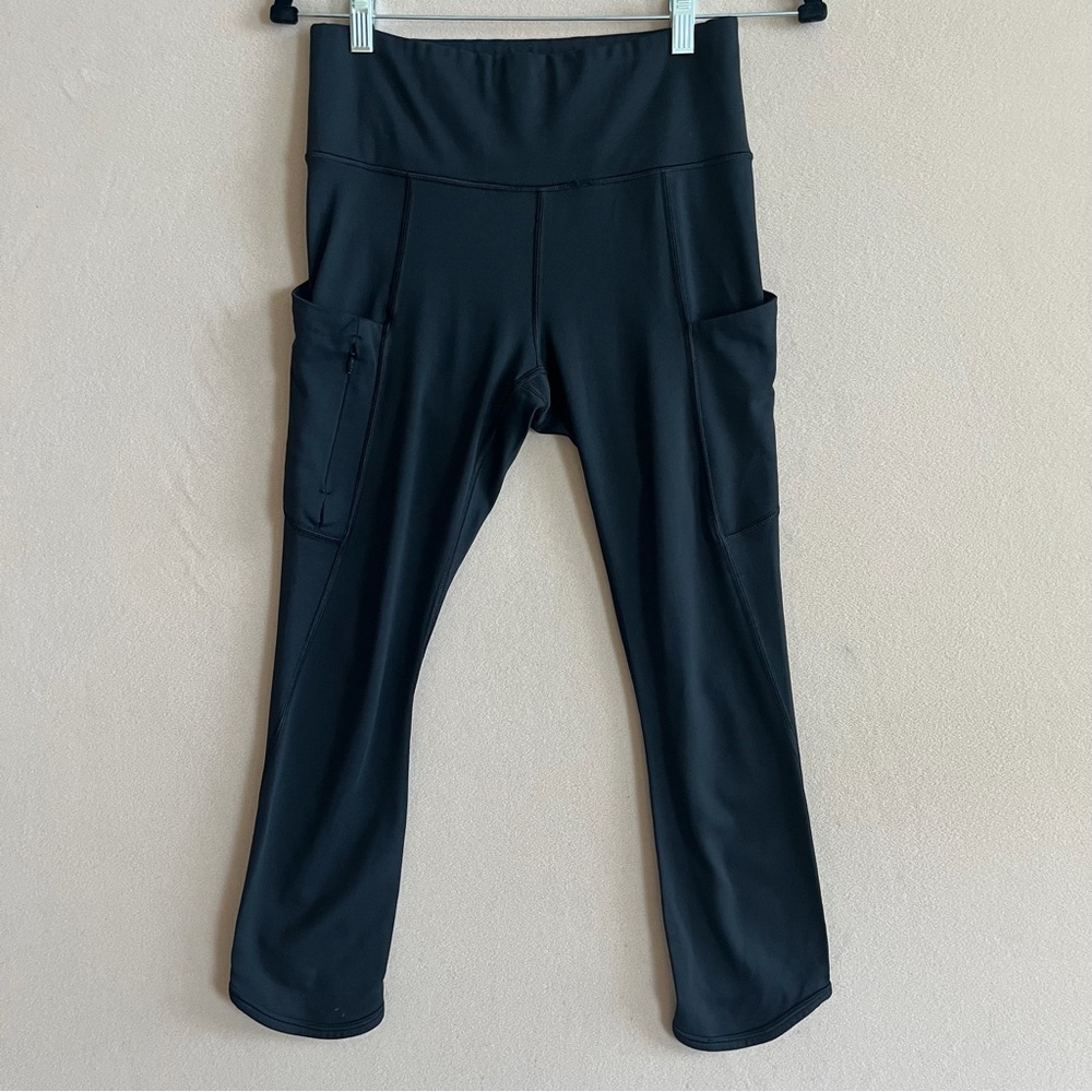 Athleta All In Capri Up Anything Tight Black Leggings Running Athletic size S - Picture 2 of 12